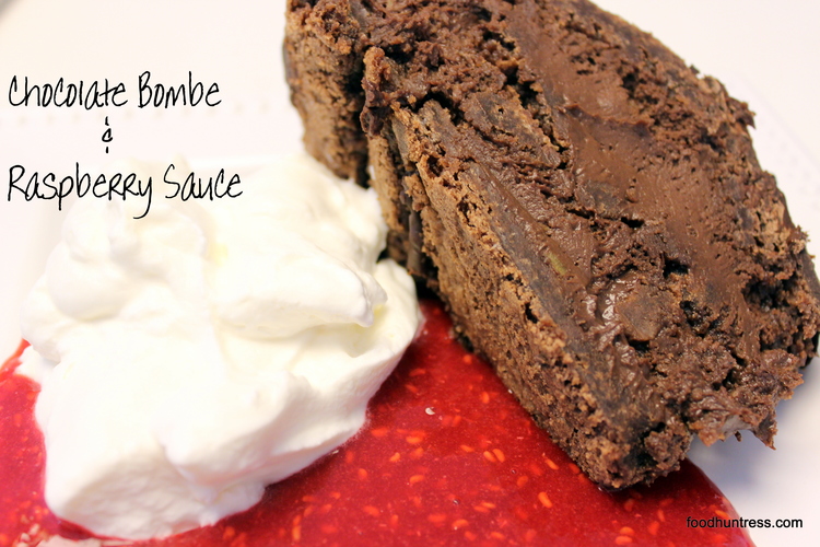 Chocolate Bombe and Raspberry Sauce | Food Huntress