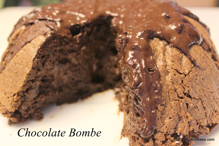 17.21 Chocolate Bombe and Raspberry Sauce