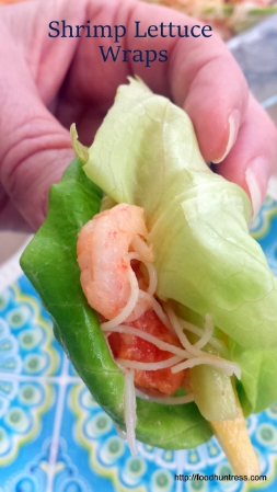 30.4 Papaya Mango Shrimp Lettuce Wraps